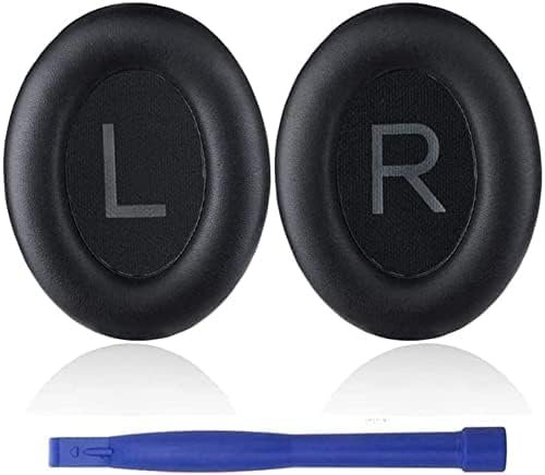 umvowuxa Replacement Ear Pads Compatible with Bose 700 Headphones,Soft Protien Leather(Black)