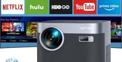 【Built-In Netflix & Auto Focus/Keystone】Projector 4K, TOPTRO Short Throw Smart Projector with Android/APP, WiFi 6 Bluetooth,30000 Lumen Native 1080P Portable Video Projector for Home Cinema/Party/Gift 【Built-In Netflix & Auto Focus/Keystone】Projector 4K, TOPTRO Short Throw Smart Projector with Android/APP, WiFi 6 Bluetooth,30000 Lumen Native 1080P Portable Video Projector for Home Cinema/Party/Gift