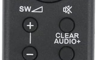 AULCMEET RMT-AH200U Replaced Remote Control Compatible with Audio Sony Sound Bar System SS-RT4 SS-RT3 SACT390 HTRT3 HTRT40 SS-SRT3L HTRT4 SAWCT390 SA-WCT390 HTCT390 SS-SRT3R HT-RT40 HT-RT4 HT-CT390 AULCMEET RMT-AH200U Replaced Remote Control Compatible with Audio Sony Sound Bar System SS-RT4 SS-RT3 SACT390 HTRT3 HTRT40 SS-SRT3L HTRT4 SAWCT390 SA-WCT390 HTCT390 SS-SRT3R HT-RT40 HT-RT4 HT-CT390