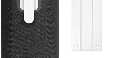 EUGOOCX 2 Pack Wall Mount Bracket for SONY SA-RS5 Wireless Rear Speakers, Surround Soundbar Holder Metal Bracket Home Audio Mounting Accessories(White) EUGOOCX 2 Pack Wall Mount Bracket for SONY SA-RS5 Wireless Rear Speakers, Surround Soundbar Holder Metal Bracket Home Audio Mounting Accessories(White)