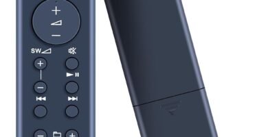 New RMT-AH301U Remote Control for Sony Soundbar AV System, Compatible With HT-MT300 HT-MT301 HT-MT300/B HT-MT300/W HTMT300 HTMT301 HTMT300B HTMT300W RMTAH301U New RMT-AH301U Remote Control for Sony Soundbar AV System, Compatible With HT-MT300 HT-MT301 HT-MT300/B HT-MT300/W HTMT300 HTMT301 HTMT300B HTMT300W RMTAH301U