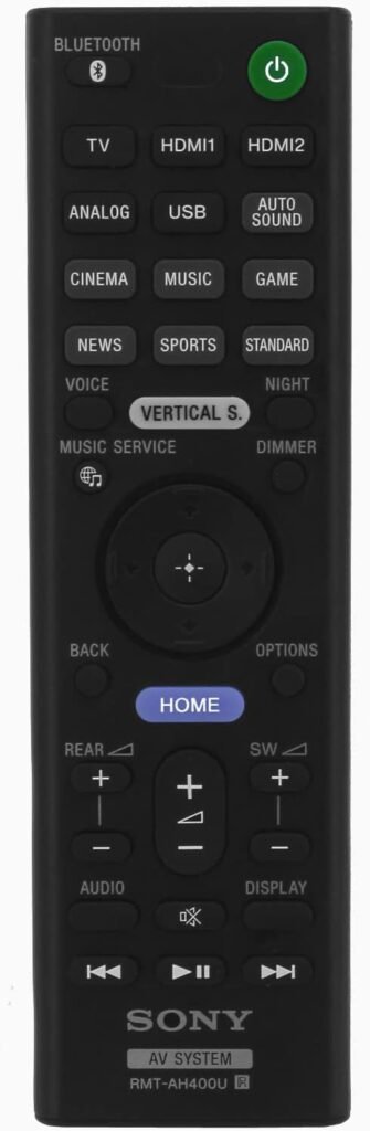 Original HT-ZF9 Remote Control compatible for Sony Wireless Cinematic Sound Bar for Dolby Atmos Original HT-ZF9 Remote Control compatible for Sony Wireless Cinematic Sound Bar for Dolby Atmos