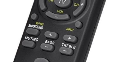 RM-ANU159 Sound Bar Remote Control for Sony, Universal Remote Control Replacement for Sony RM-ANU159 Sound Bar RM-ANU159 Sound Bar Remote Control for Sony, Universal Remote Control Replacement for Sony RM-ANU159 Sound Bar