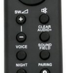 RMT-AH101U Replace Remote Control – VINABTY RMTAH101U Soundbar Remote Control Replacement for Sony Sound Bar HT-CT380 HT-CT381 HT-CT780 SA-CT380 SA-CT381 Ht-ct381 Remote Controller