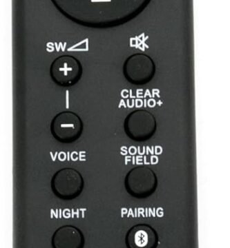 RMT-AH101U Replace Remote Control – VINABTY RMTAH101U Soundbar Remote Control Replacement for Sony Sound Bar HT-CT380 HT-CT381 HT-CT780 SA-CT380 SA-CT381 Ht-ct381 Remote Controller