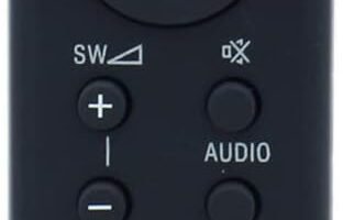 RMT-AH500U Remote Control Replacement for Sony Soundbar HT-S350 HT-SD35 SA-WS350 SA-S350 SA-WSD35 SA-SD35 RMT-AH500U Remote Control Replacement for Sony Soundbar HT-S350 HT-SD35 SA-WS350 SA-S350 SA-WSD35 SA-SD35