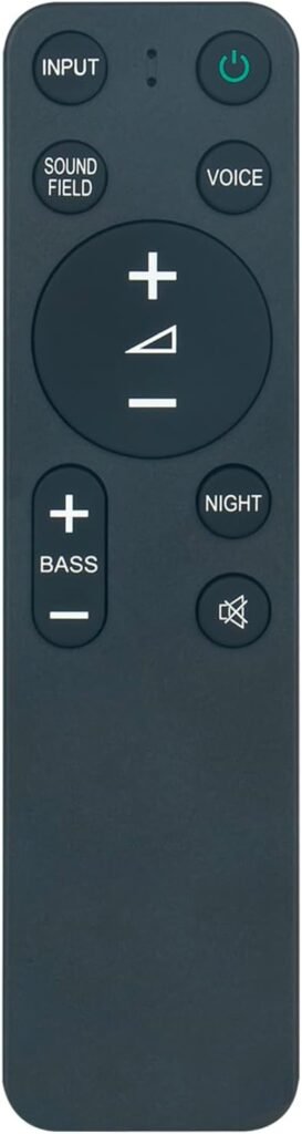 ROLLGAN RMT-AH513U Replaced Remote Control Applicable For Sony Soundbar HT-S400 HT-SC40 SA-WS400 SA-S400 SA-SC40 SA-WSC40 HTS400 HTSC40 SAWSC40 SAWS400 SAS400 SASC40
