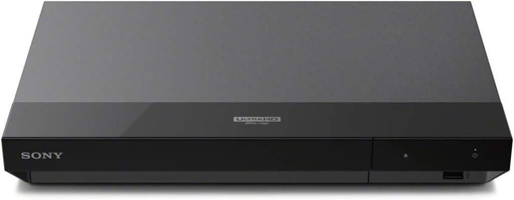 Sony UBP-X500 4K Ultra HD Blu-Ray Disc Player, Black Sony UBP-X500 4K Ultra HD Blu-Ray Disc Player, Black
