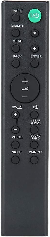 TV remote control, Remote Control Replacement for Sony Soundbar System HT-CT380 HT-CT780 SA-CT380 TV remote control, Remote Control Replacement for Sony Soundbar System HT-CT380 HT-CT780 SA-CT380