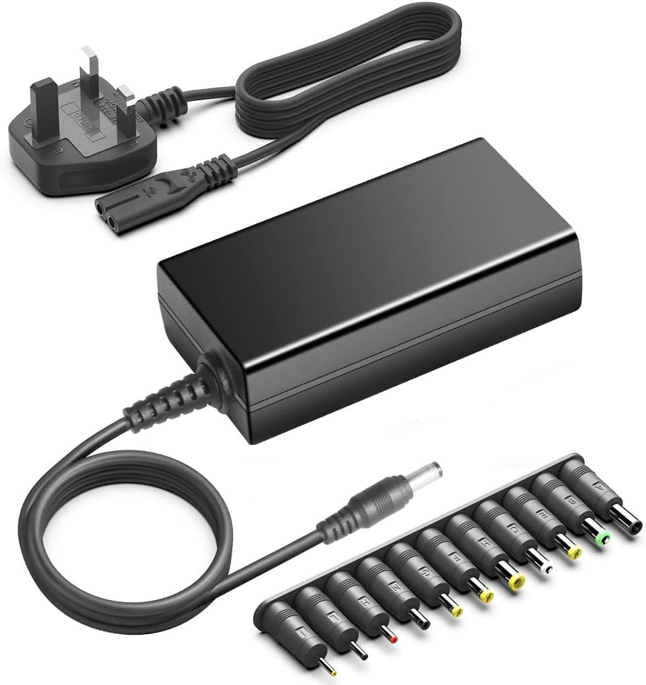 Universal Power Supply Adapter AC 100-240V DC 18V 18.5V 19V with 11 Connectors 5.5*2.1mm/6.5*4.4mm/4.0*1.35mm/ for Samsung LG TV Soundbar Speaker Asus Sony Acer AOC ViewSonic BenQ EW Monitor Charger Universal Power Supply Adapter AC 100-240V DC 18V 18.5V 19V with 11 Connectors 5.5*2.1mm/6.5*4.4mm/4.0*1.35mm/ for Samsung LG TV Soundbar Speaker Asus Sony Acer AOC ViewSonic BenQ EW Monitor Charger