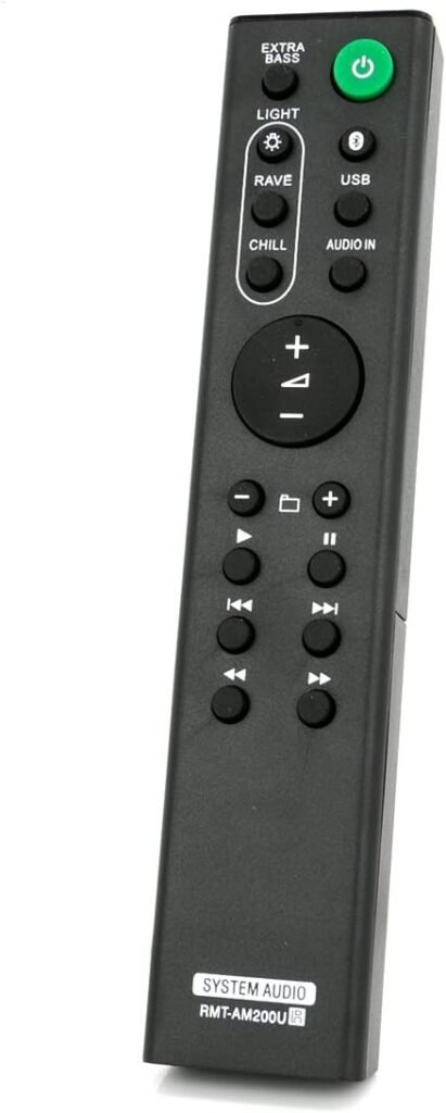 VINABTY RMT-AM200U Remote Control Replace for Sony Sound Bar Home Audio AV System GTK-XB7 GTKXB7