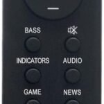 VINABTY Replacement Remote Control Fit for Sony Soundbar HT-X8500 HTX8500 RMT-AH501U