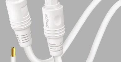 White Optical Cable for Soundbar to TV, 3m (10ft) Slim Digital Optical Audio Cable, Fiber Optic Toslink Cable Compatible with LG, Samsung, Sony, Panasonic White Optical Cable for Soundbar to TV, 3m (10ft) Slim Digital Optical Audio Cable, Fiber Optic Toslink Cable Compatible with LG, Samsung, Sony, Panasonic