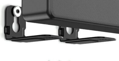 notiela Universal Soundbar Wall Mount Bracket Floating Wall Shelf for Samsung, Sony, LG, Nakamichi, Polk Audio, Vizio, Roku, Onn Soundbar Mount Mounting Bracket Sound Bar Mount Under TV notiela Universal Soundbar Wall Mount Bracket Floating Wall Shelf for Samsung, Sony, LG, Nakamichi, Polk Audio, Vizio, Roku, Onn Soundbar Mount Mounting Bracket Sound Bar Mount Under TV